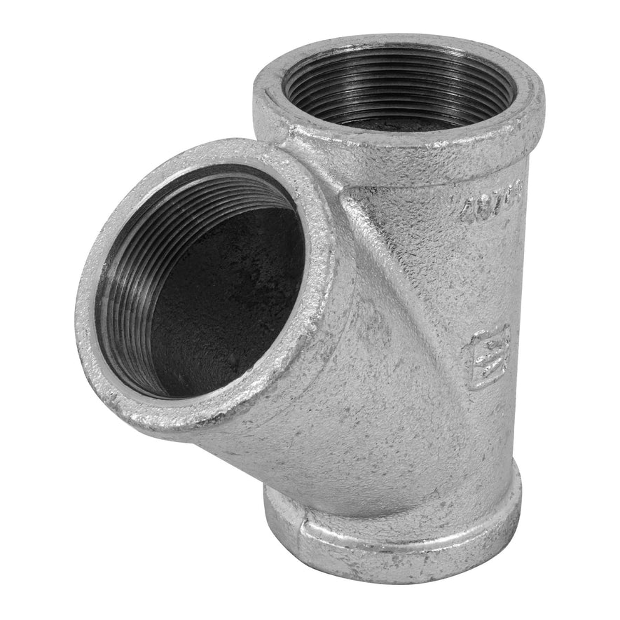 Yee sencilla 2' acero galvanizado, Foset Caja con 2, 48760