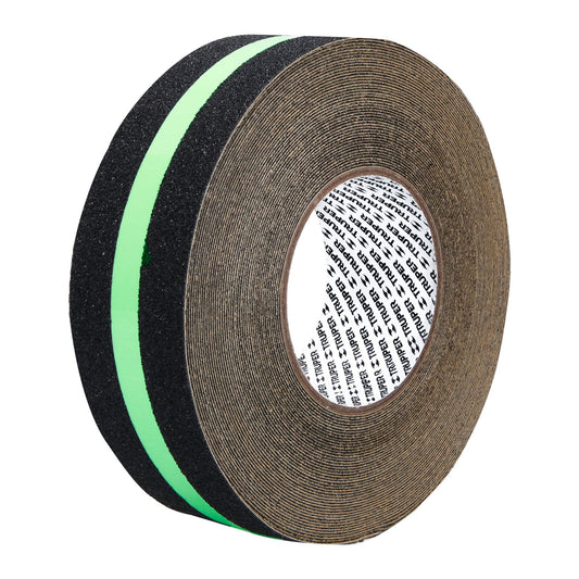 Rollo de 18m cinta antiderrapante fotolumini. 50 mm abrasivo, 101451