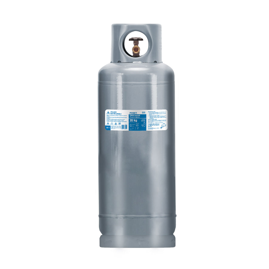 Cilindro portátil para gas LP, 20kg (44lb) Foset, 45890