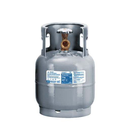 Cilindro portátil para gas LP, 2kg (4.5lb) Foset, 45887