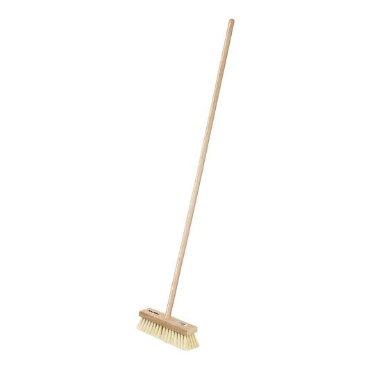 Cepillo para impermeabilizar, con cerdas de ixtle, mango 48' Caja con 6, 28002