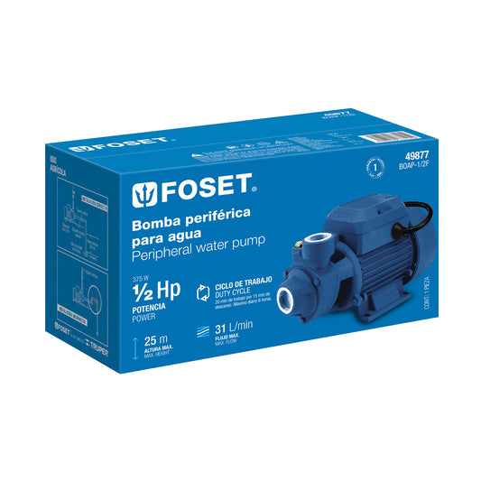 Caja de empaque de repuesto para BOAP-1/2F, Foset, 48268