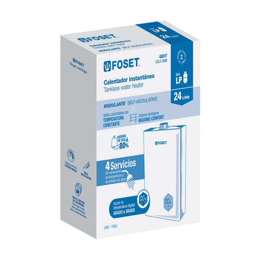 Caja de empaque de repuesto para CALE-24IM, Foset, 48325