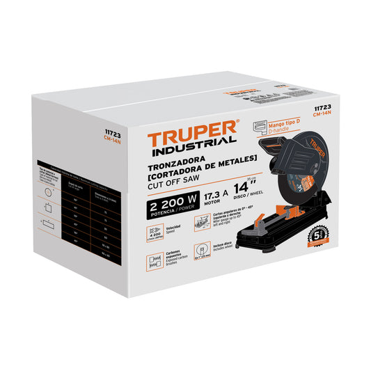 Caja de empaque de repuesto para CM-14N2, Truper, 101570