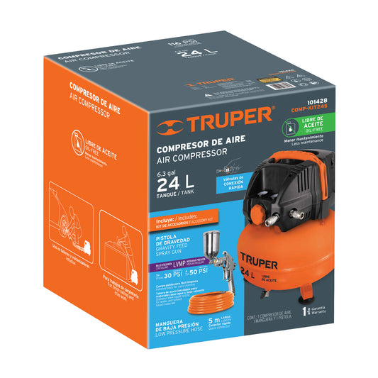 Caja de empaque de repuesto para COMP-24S, Truper, 102585