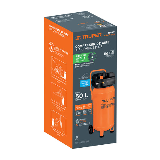 Caja de empaque de repuesto para COMP-50S, Truper, 102587