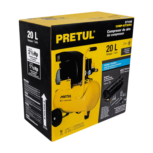 Caja de empaque de repuesto para COMP-KIT20P2, Pretul, 28131