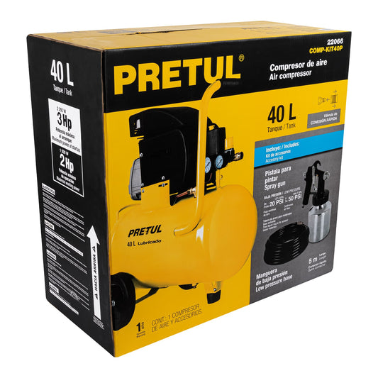 Caja de empaque de repuesto para COMP-KIT40P, Pretul, 28241