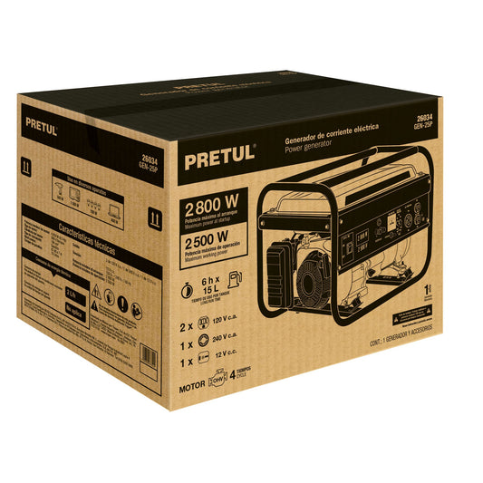 Caja de empaque de repuesto GEN-25P, Pretul, 27122