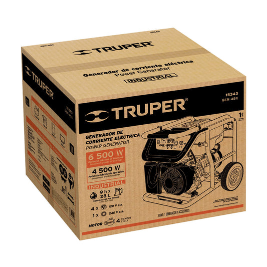 Caja de empaque de repuesto para GEN-45X, Truper, 102591
