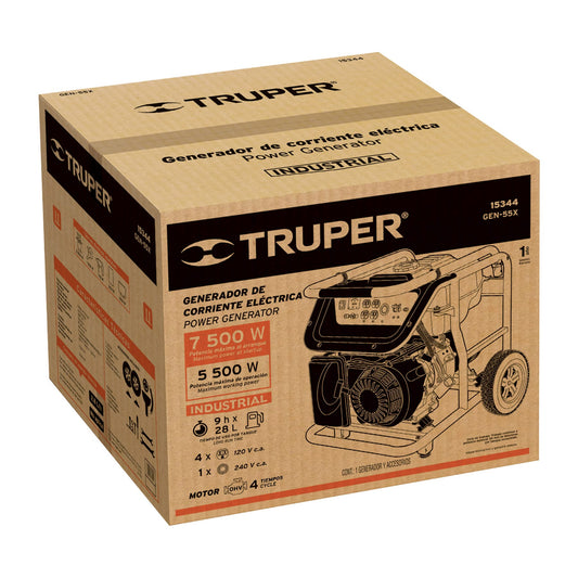 Caja de empaque de repuesto para GEN-55X, Truper, 102590