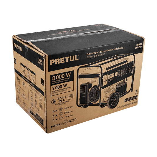 Caja de empaque de repuesto GEN-70P, Pretul, 27124