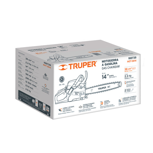 Caja de empaque de repuesto para MOT-3814, Truper, 103396