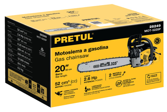 Caja de empaque de repuesto para MOT-5220P, Pretul, 29016