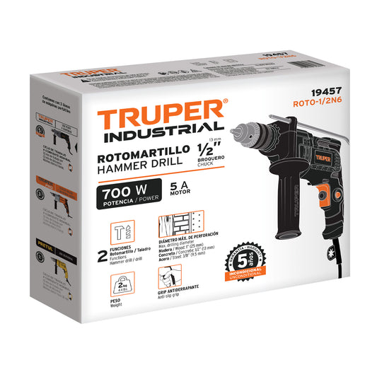 Caja de empaque de repuesto para ROTO-1/2N6, Truper, 102500