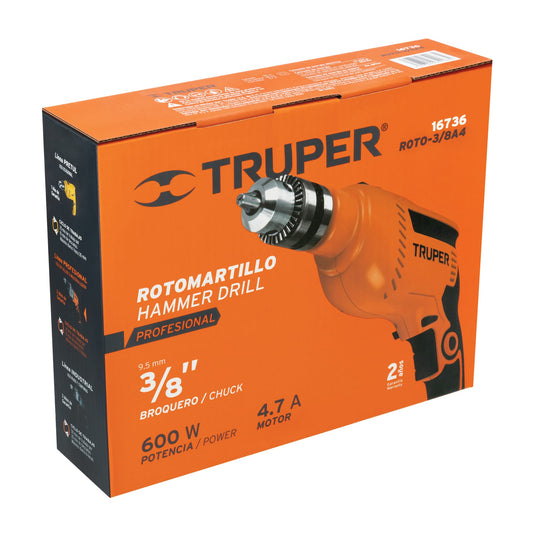 Caja de empaque de repuesto para ROTO-3/8A4, Truper, 103034