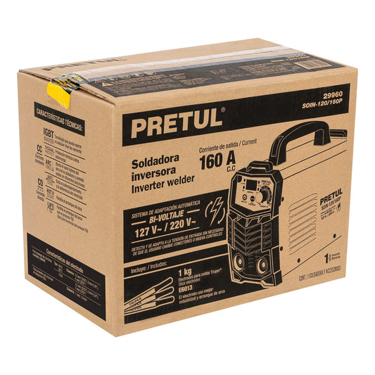 Caja de empaque de repuesto para SOIN-120/160P, Pretul, 27236