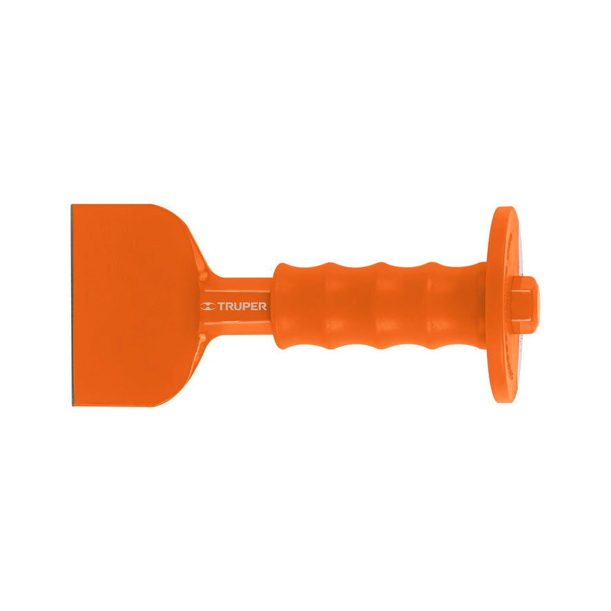 Cincel ladrillero 3-1/2 X 8' con grip, Truper Caja con 4, 12193