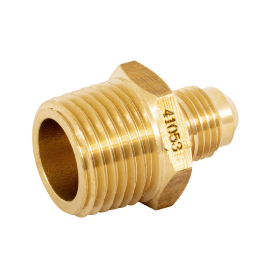 Niple terminal de latón de 5/16' X 1/2', Foset Caja con 10, 41053