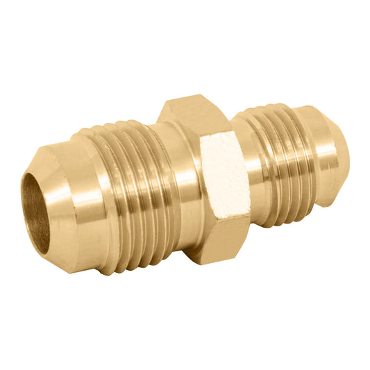 Niple unión de latón de 3/8' X 1/2', Foset Caja con 10, 47439