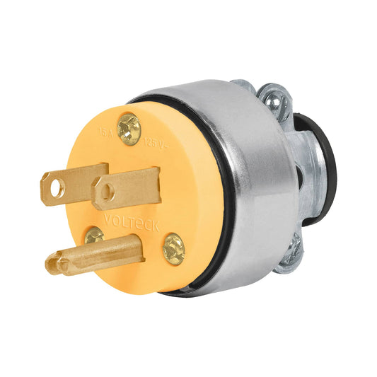 Clavija industrial blindada aterrizada, 2 polos+tierra Caja con 20, 46202