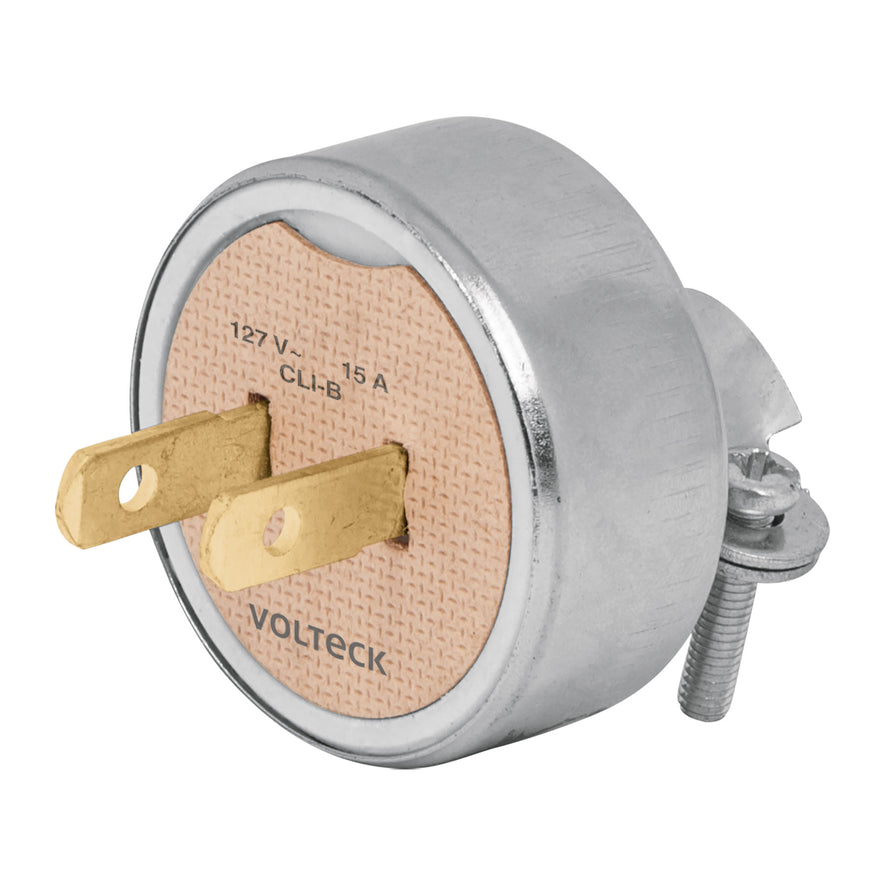 Clavija industrial blindada no polarizada, Volteck Caja con 10, 46199