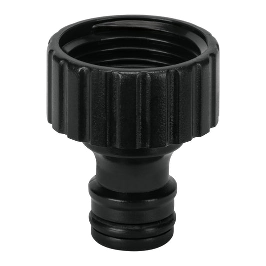 Conector 3/4' rápido hembra de ABS, sistema click, Truper Caja con 12, 12727