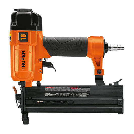 Clavadora y engrapadora neumática profesional, calibre 18, 100779