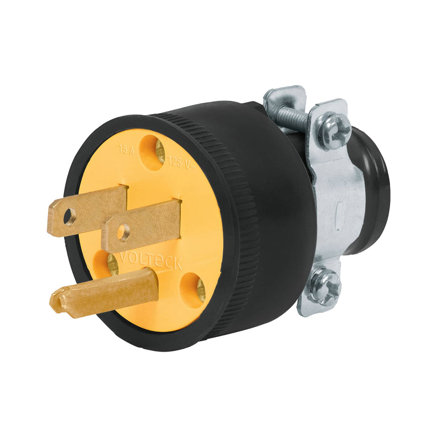 Clavija industrial reforzada aterrizada, 2 polos+tierra Caja con 20, 46207