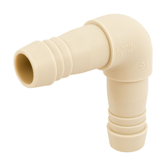 Codo 90° inserción de 1' de polipropileno, Foset Caja con 5, 48564