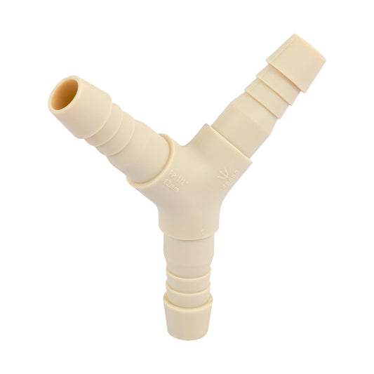 Yee inserción 1/2' de polipropileno, Foset Caja con 10, 48558