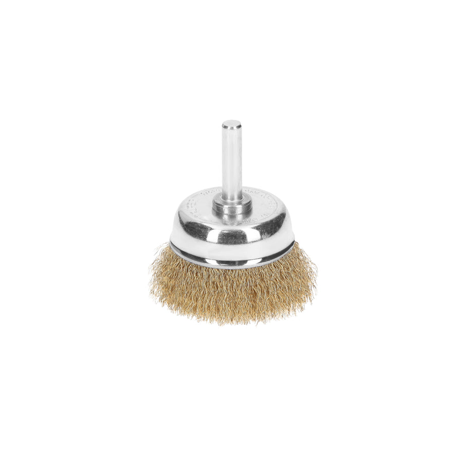 Carda de copa 1-3/4' alambre fino para taladro, Truper Caja con 6, 11591