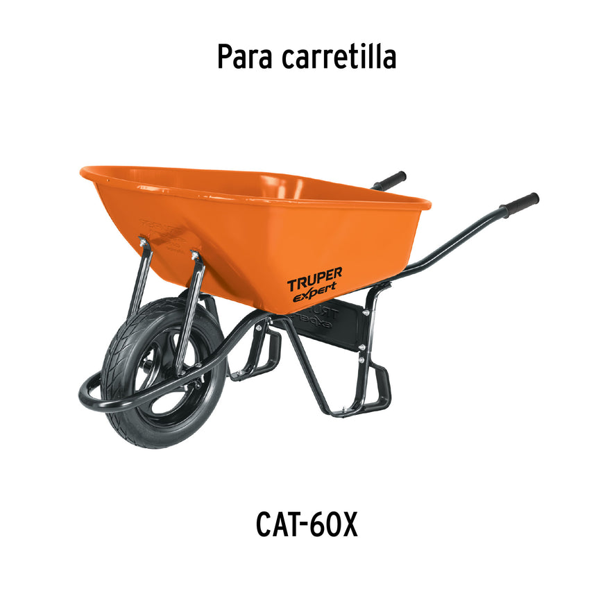 Concha para carretilla CAT- 60X, Truper Expert, 102994