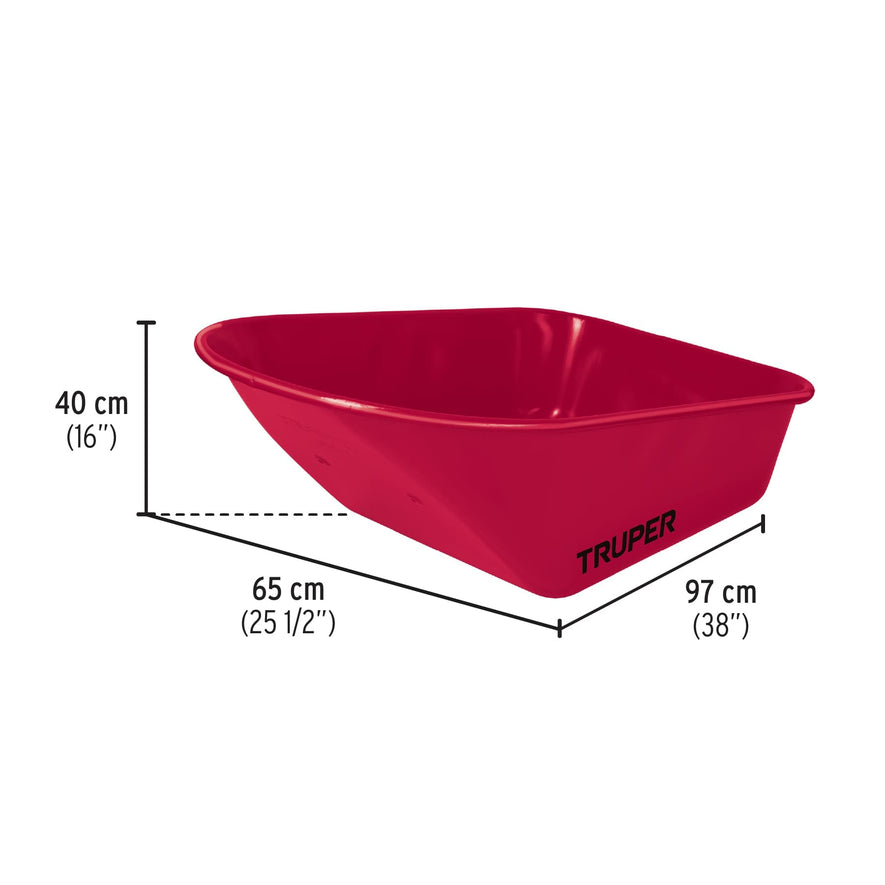 Concha para carretilla CAT- 60 / T-6, Truper, 11900