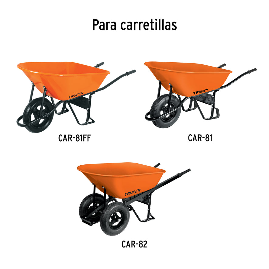 Concha para carretillas CAR-81FF, CAR-81 y CAR-82, Truper, 102995