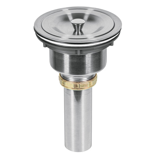 Contracanasta 3-1/2' inox, cuerpo profundo,con tapa, Riviera Caja con 6, 46629