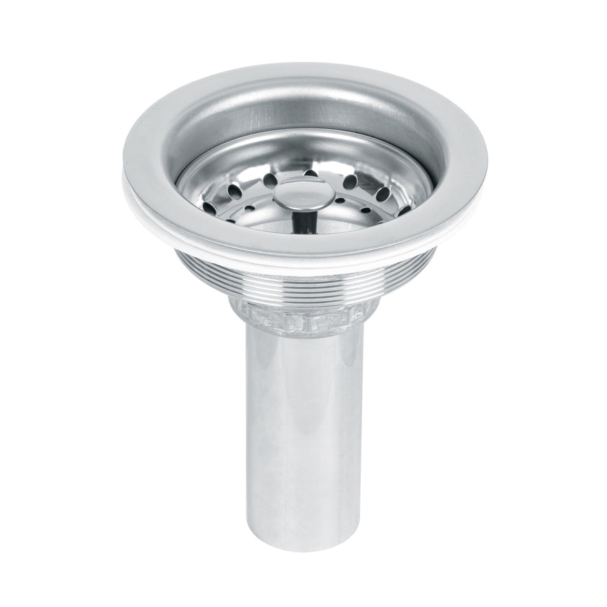Contracanasta 3-1/2' inox, tubo inox, Foset Caja con 6, 47452