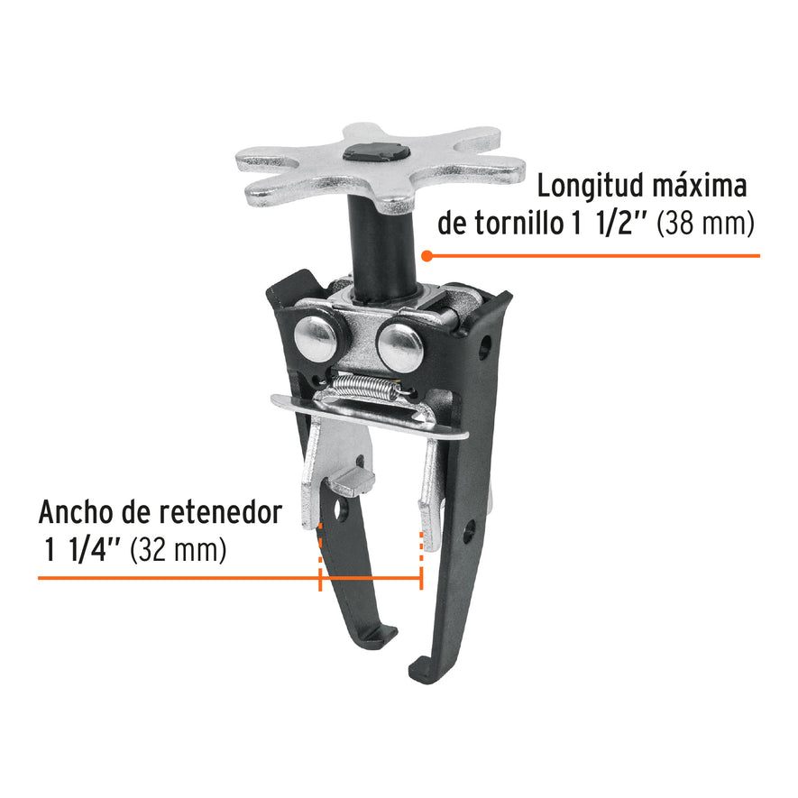 Compresor de resortes de válvulas con cabeza, Truper Caja con 4, 14524