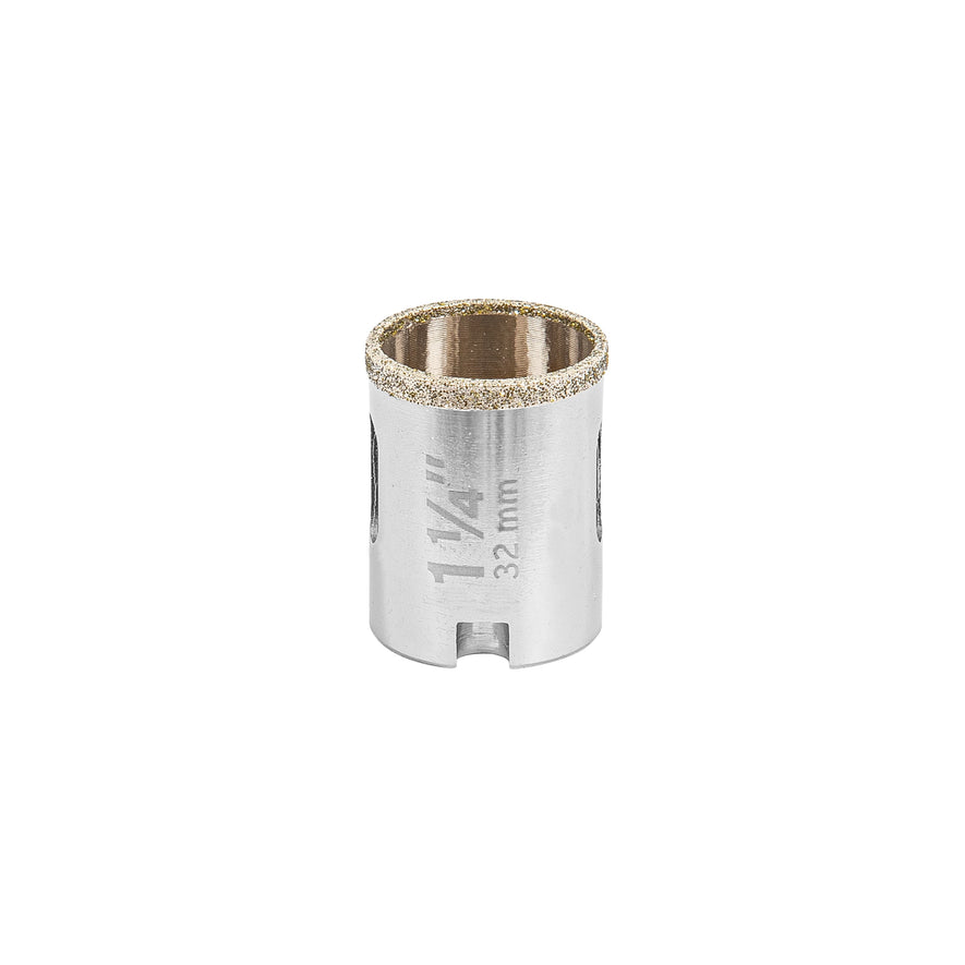 Brocasierra diamante 1-1/4' borde continuo, Truper Caja con 4, 17128