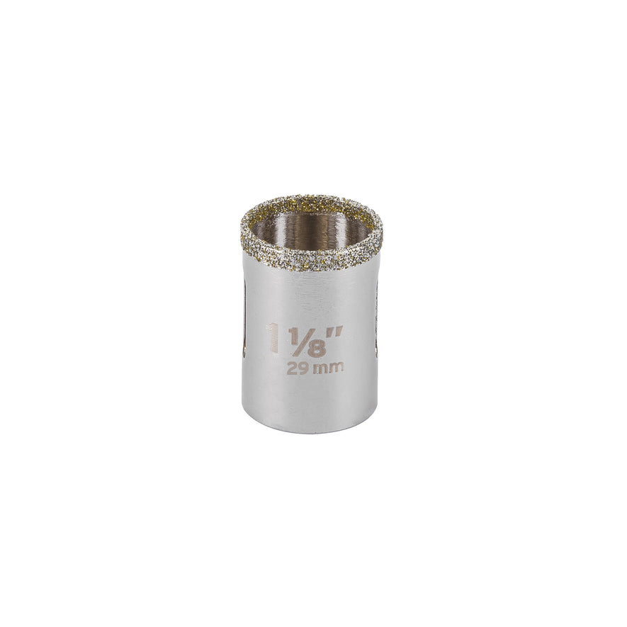 Brocasierra diamante 1-1/8' borde continuo, Truper Caja con 4, 17127