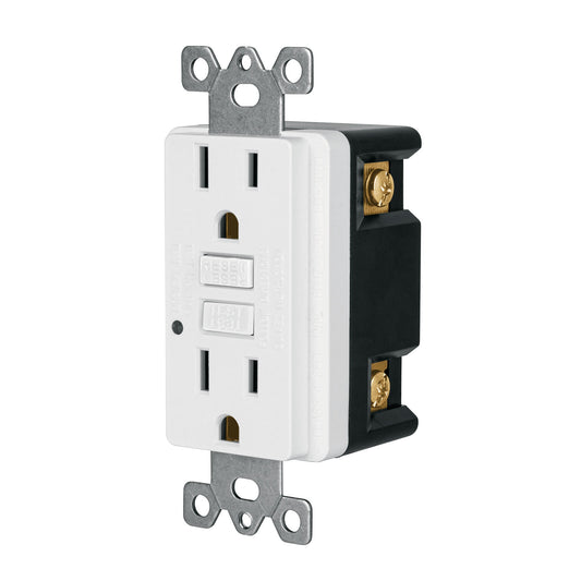 Contacto dúplex, falla a tierra GFCI (ICFT), Classic Caja con 5, 46107