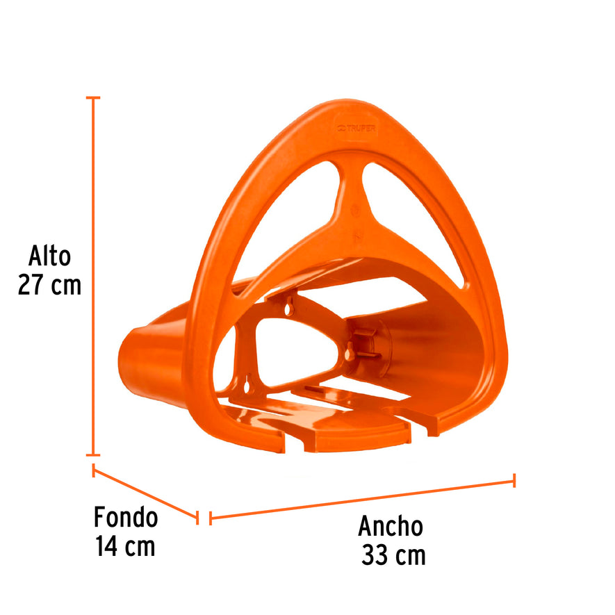 Combo manguera MAN-15X1/2RE y portamanguera GAN-MA, Truper Caja con 4, 10883