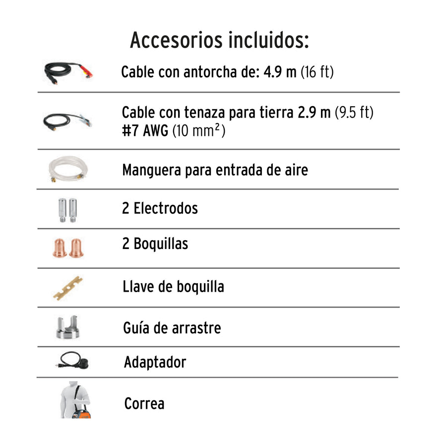 Cortadora de plasma de 40 A, Truper, 17335