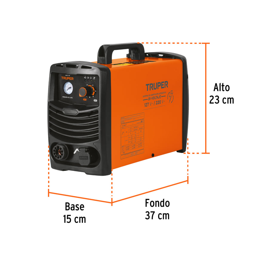 Cortadora de plasma de 40 A, Truper, 17335