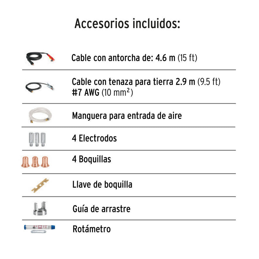 Cortadora de plasma de 60 A, Truper Expert, 17332