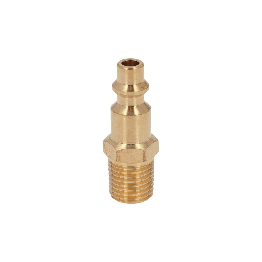Conector rápido de latón, tipo M, cuerda 1/4' NPT, macho Caja con 6, 19083