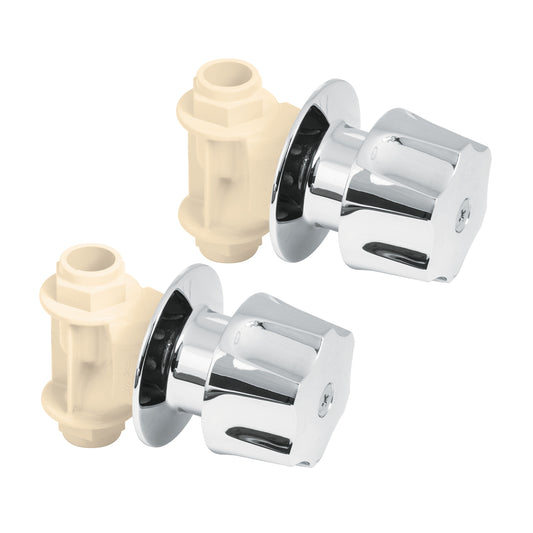 llaves de empotrar de CPVC para regadera, Foset Caja con 5, 45046