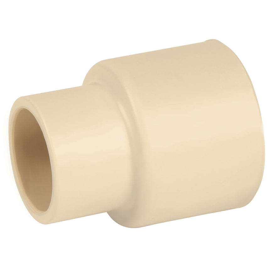 Cople reducción de CPVC de 3/4 x 1/2', Foset Caja con 20, 45129