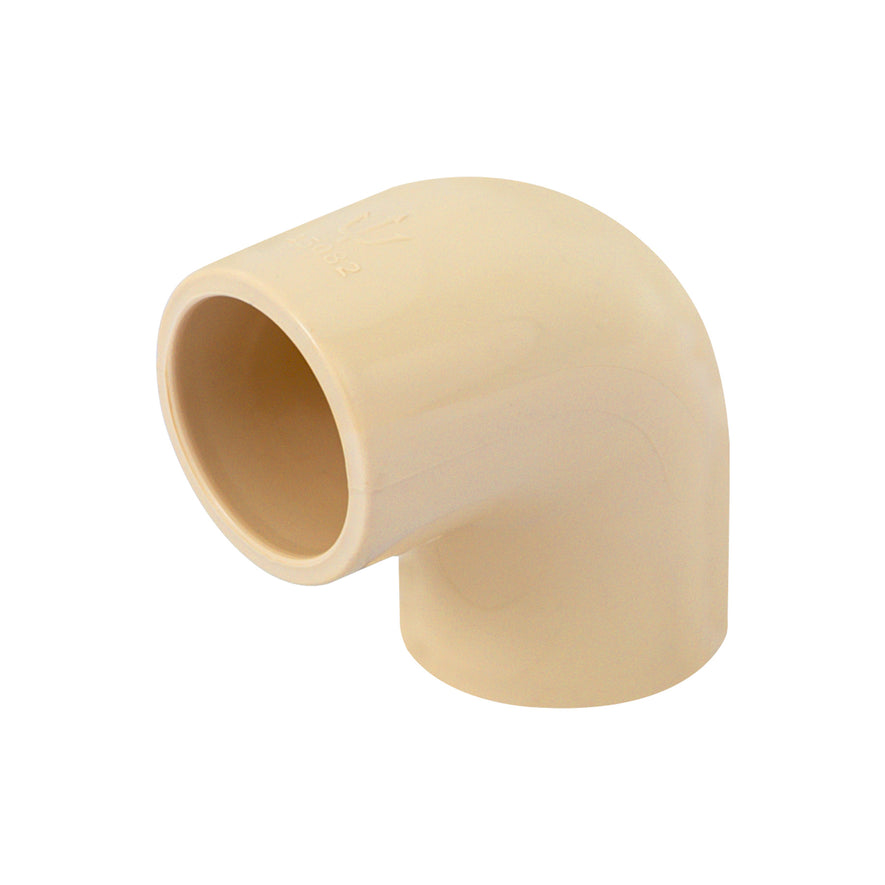 Codo 90° de CPVC de 1/2', Foset Caja con 80, 45082