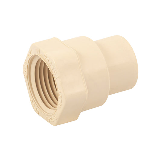 Conector hembra de CPVC 1/2', Foset Caja con 40, 45101